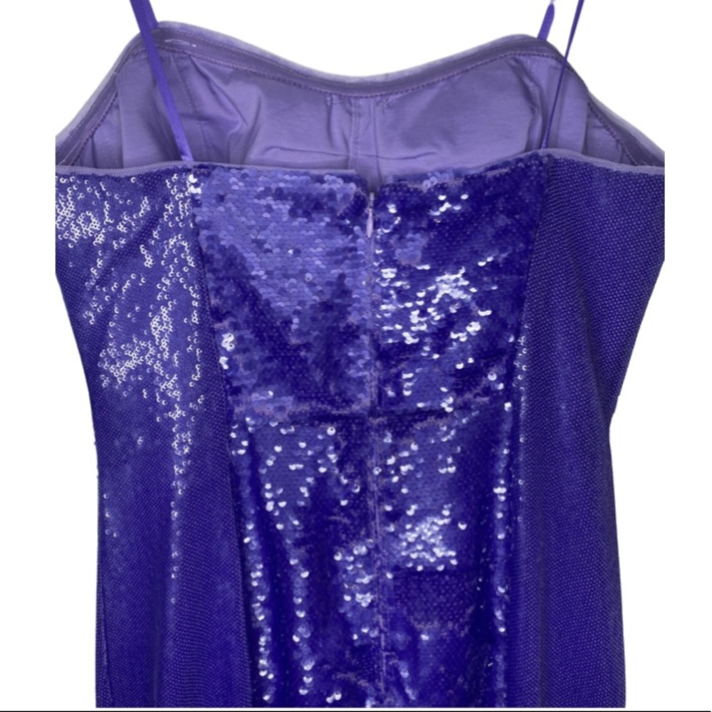 Aidan by Aidan Mattox Strapless Sequin Formal Gown - Picture 8 of 12